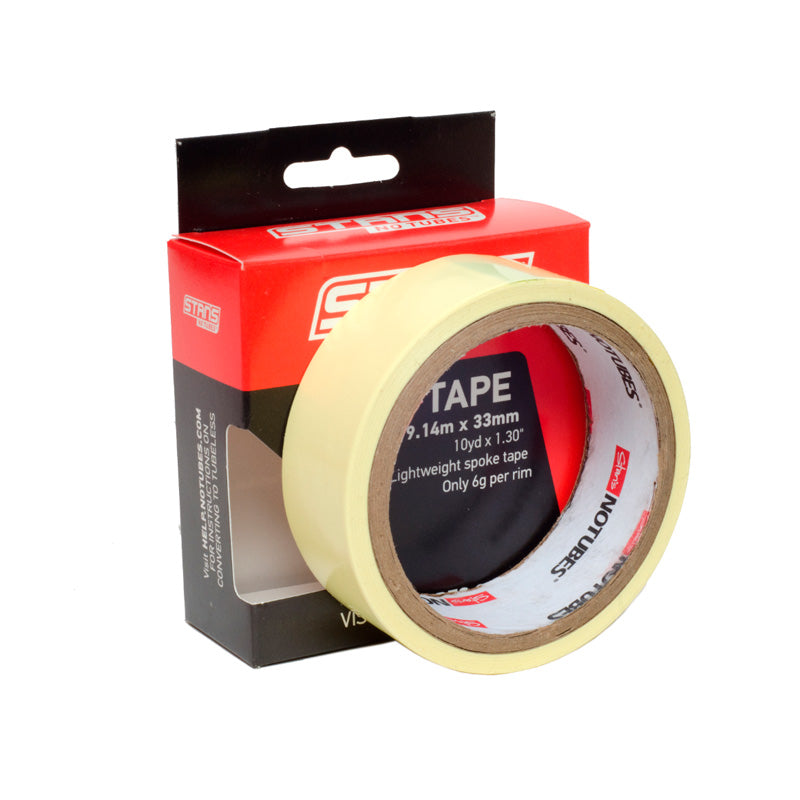 Cinta amarilla STAN'S NO TUBES 9.14 m x 33 mm (10yd x 1.3")